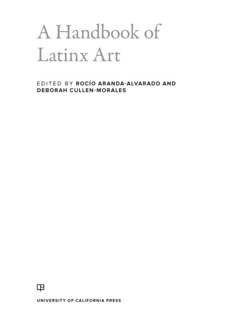 Cover image for book A Handbook of Latinx Art