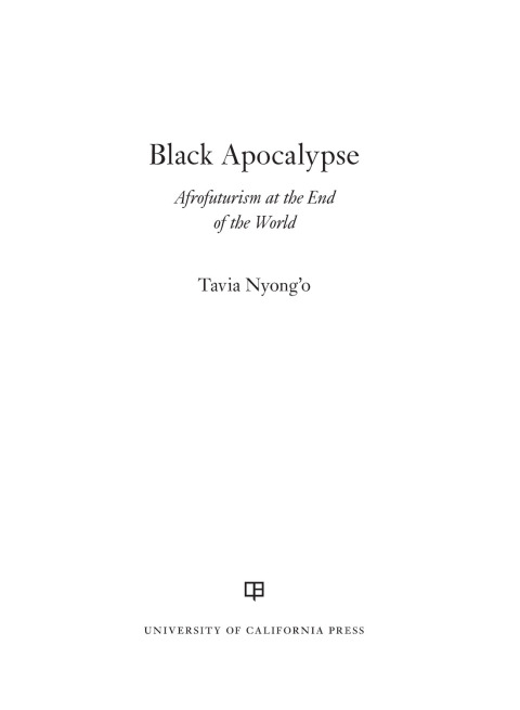 Cover image for book Black Apocalypse