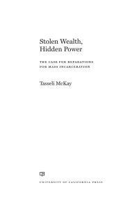 Titelbild: Stolen Wealth, Hidden Power 1st edition 9780520389441