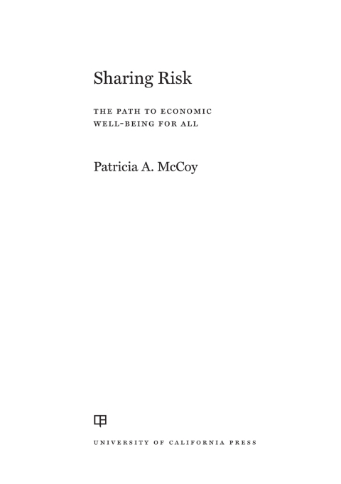 Cover image for book Sharing Risk
