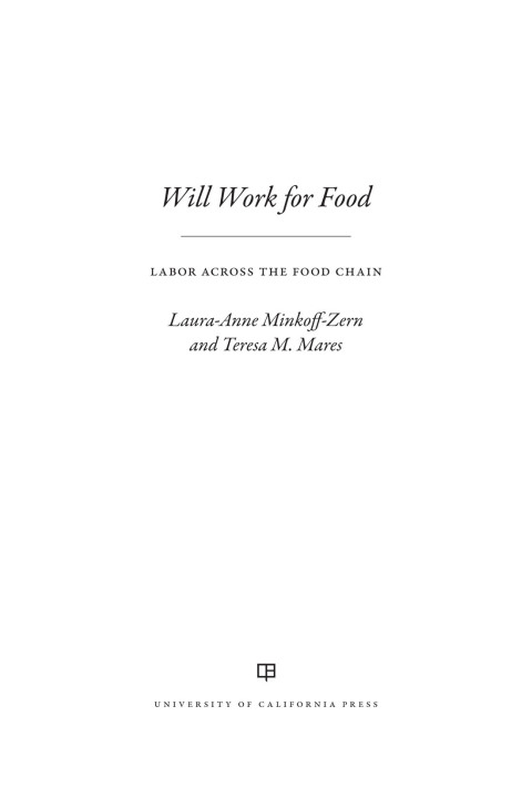 Cover image for book Will Work for Food