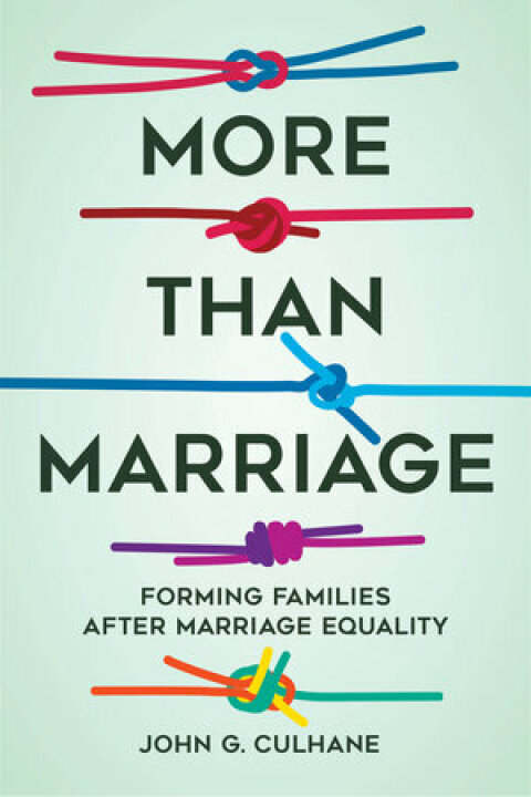 Cover image for book More Than Marriage