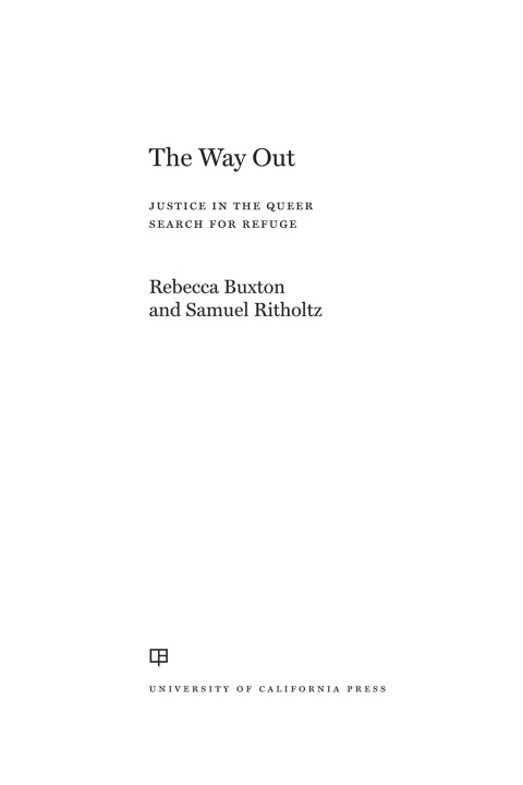 Cover image for book The Way Out