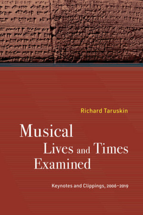 Cover image for book Musical Lives and Times Examined