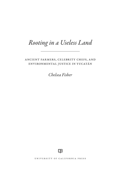 Cover image for book Rooting in a Useless Land