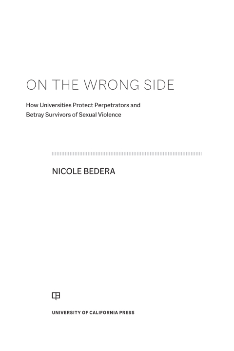 Cover image for book On the Wrong Side