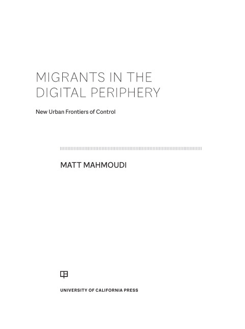 Cover image for book Migrants in the Digital Periphery