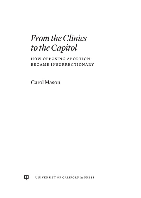 Cover image for book From the Clinics to the Capitol