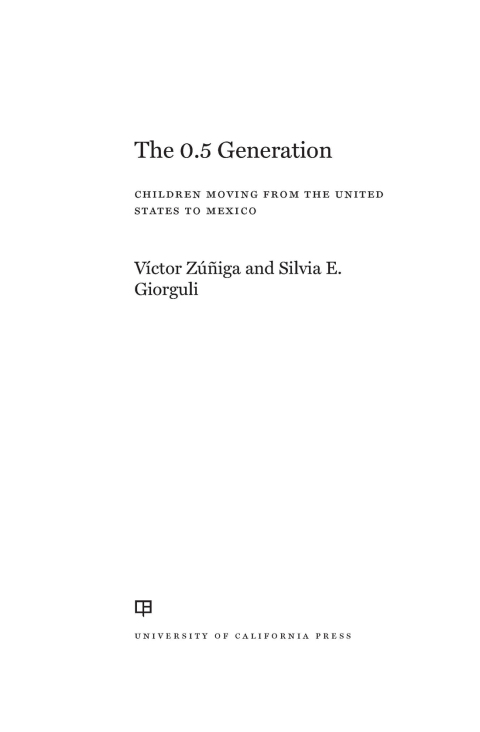 Cover image for book The 0.5 Generation