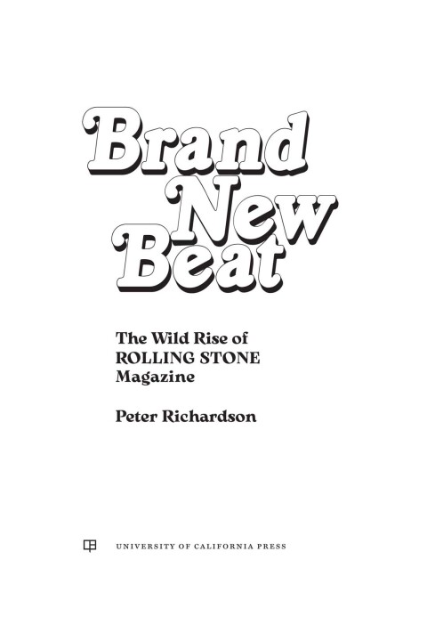 Cover image for book Brand New Beat
