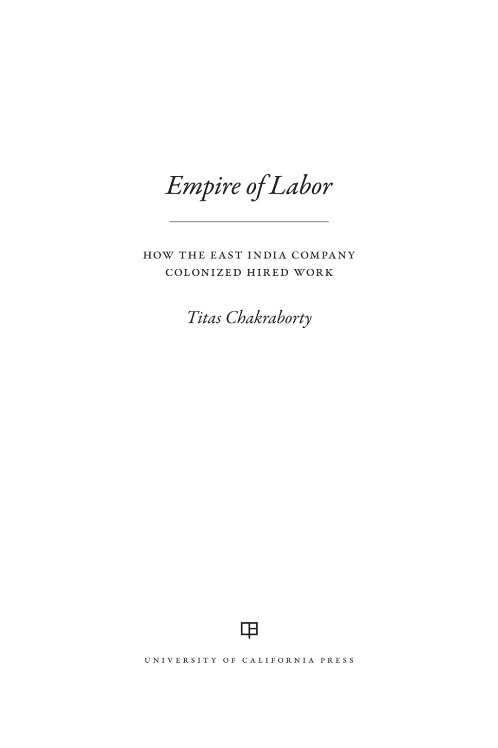 Reflowable Empire of Labor; $33.24