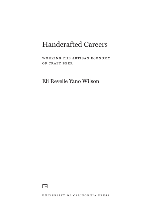 Cover image for book Handcrafted Careers