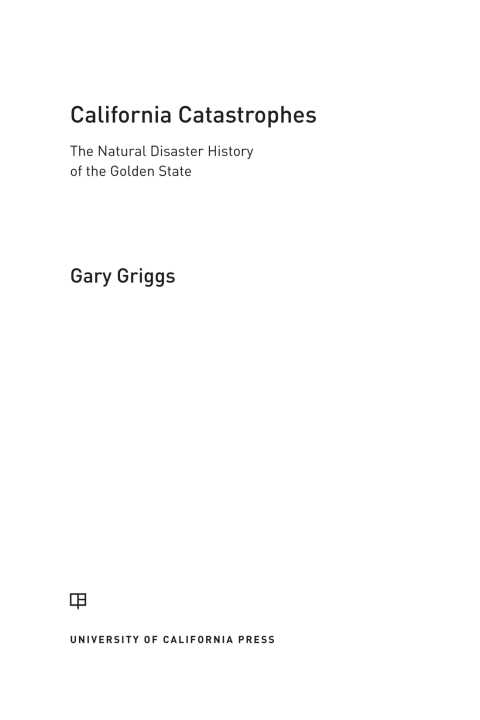 Cover image for book California Catastrophes