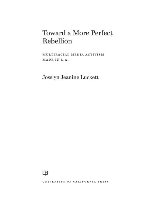 Cover image for book Toward a More Perfect Rebellion