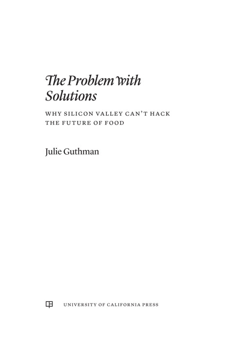 Cover image for book The Problem with Solutions