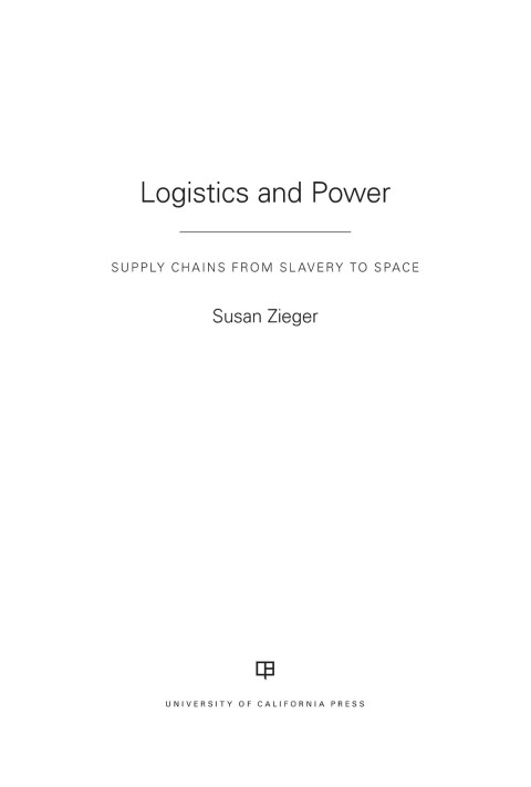Cover image for book Logistics and Power