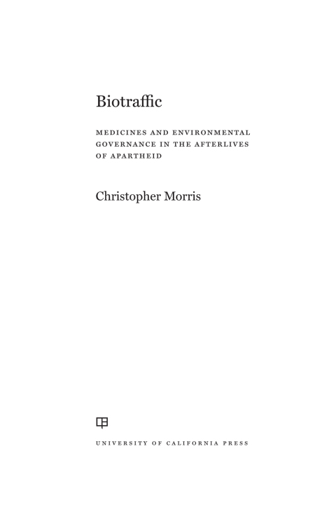 Cover image for book Biotraffic
