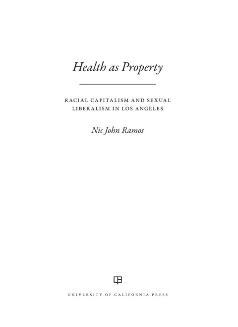 Cover image for book Health as Property