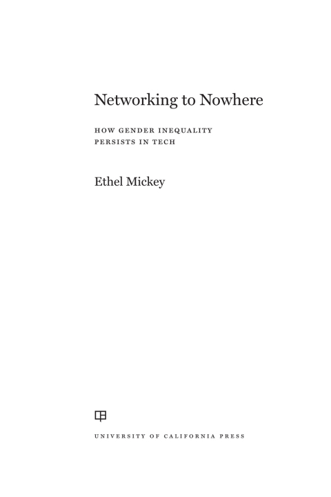 Cover image for book Networking to Nowhere