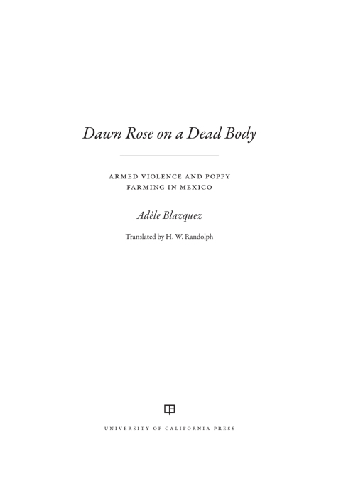 Cover image for book Dawn Rose on a Dead Body