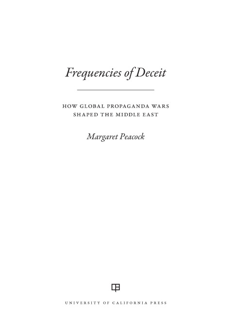 Cover image for book Frequencies of Deceit