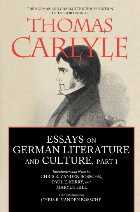 Cover image for book Essays on German Literature and Culture, Part I