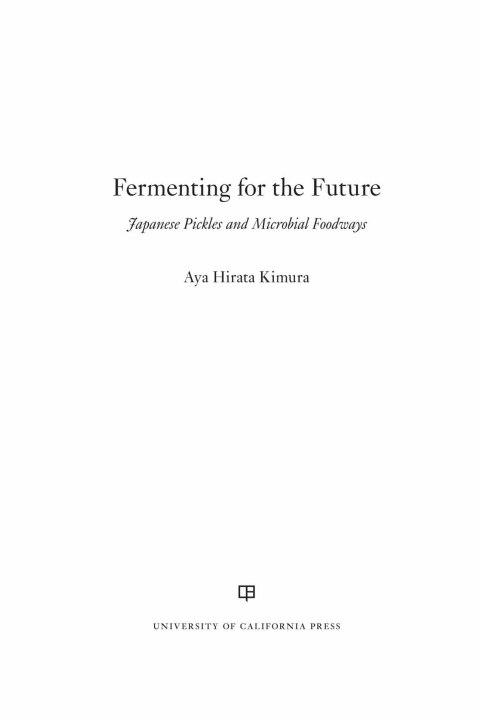 Cover image for book Fermenting for the Future