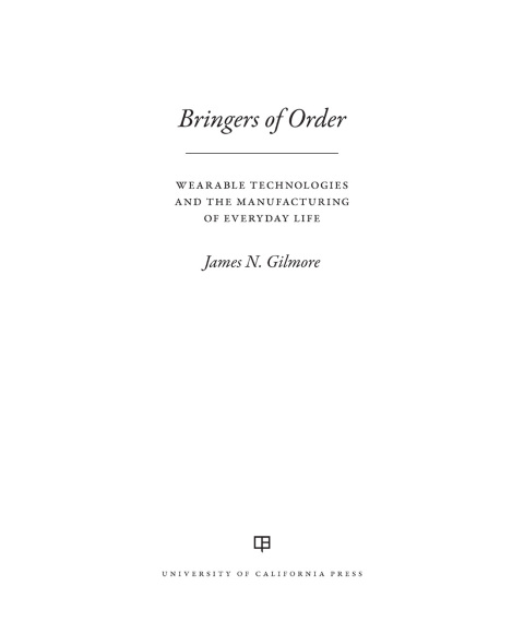 Cover image for book Bringers of Order