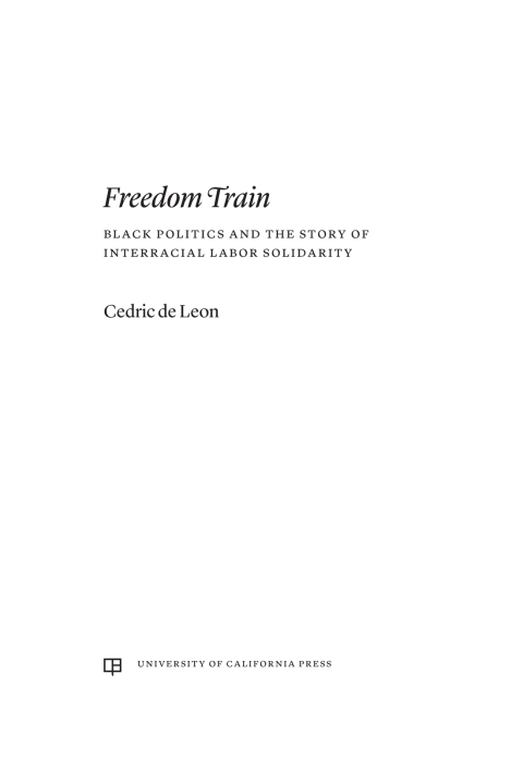 Cover image for book Freedom Train