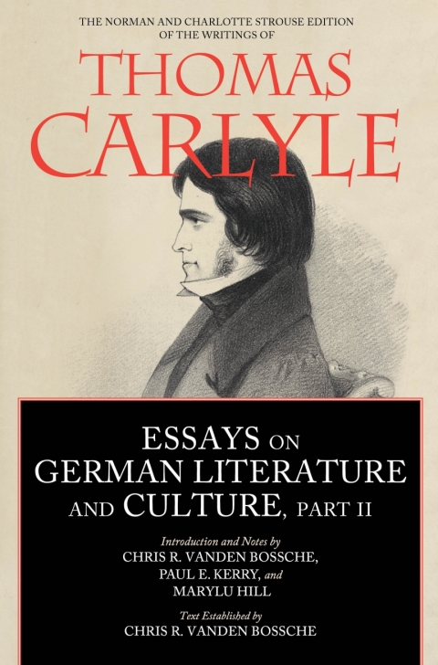 Cover image for book Essays on German Literature and Culture, Part II