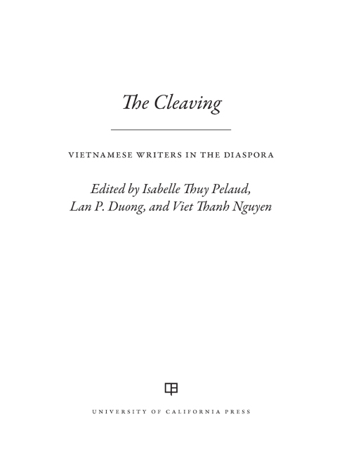 Cover image for book The Cleaving