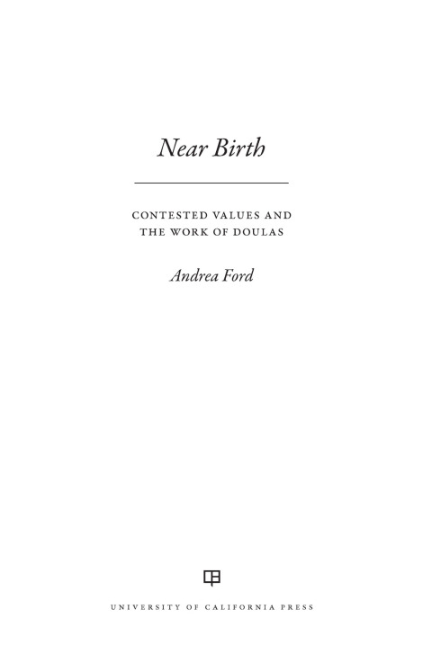 Cover image for book Near Birth