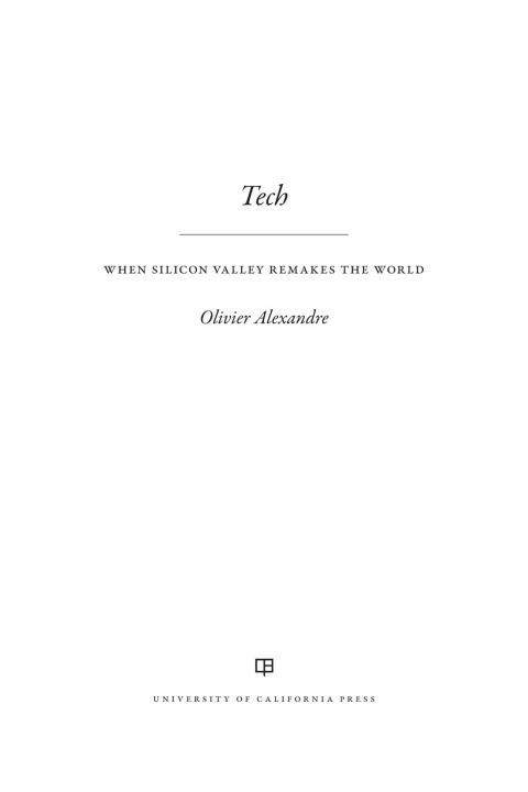 Cover image for book Tech