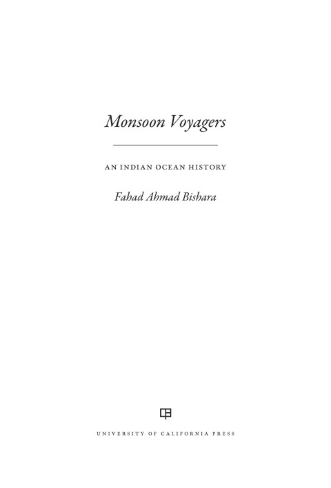 Cover image for book Monsoon Voyagers