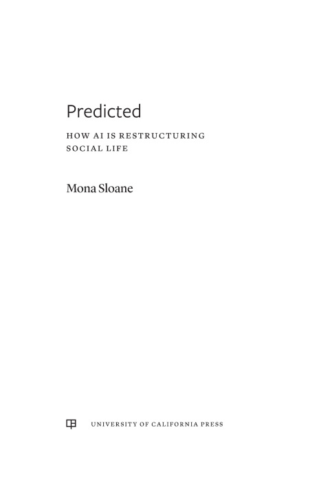 Cover image for book Predicted