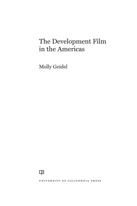 Cover image for book The Development Film in the Americas