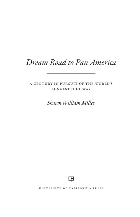 Cover image for book Dream Road to Pan America