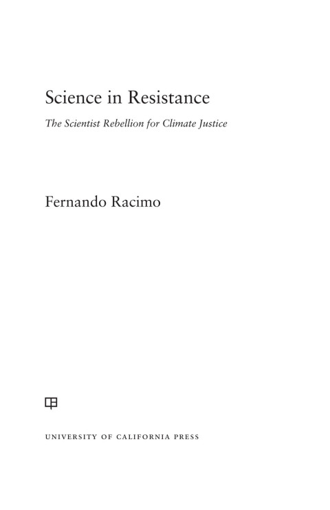 Cover image for book Science in Resistance