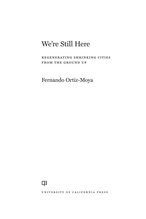 Cover image for book We're Still Here