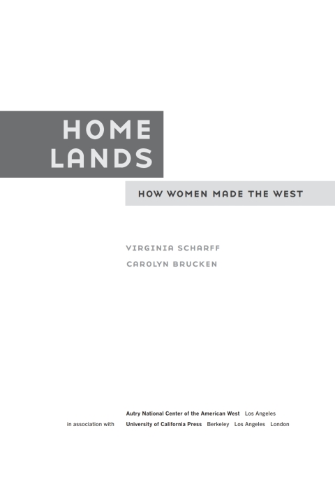 Cover image for book Home Lands