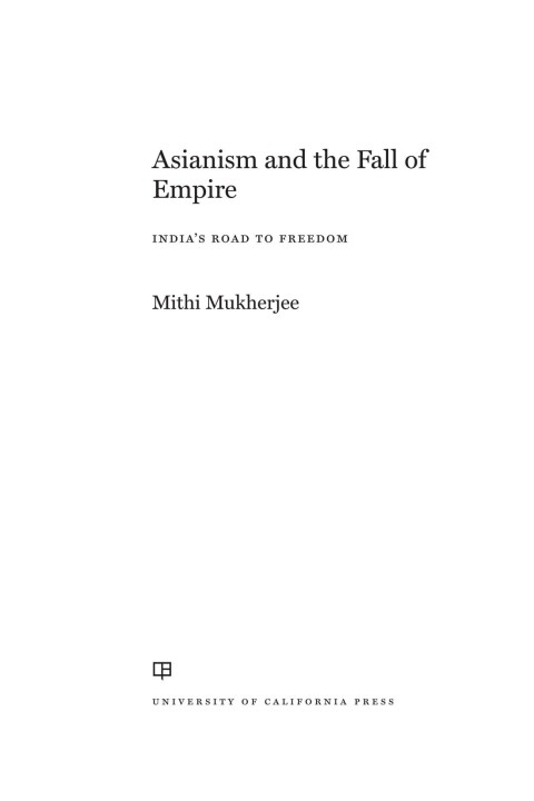 Cover image for book Asianism and the Fall of Empire