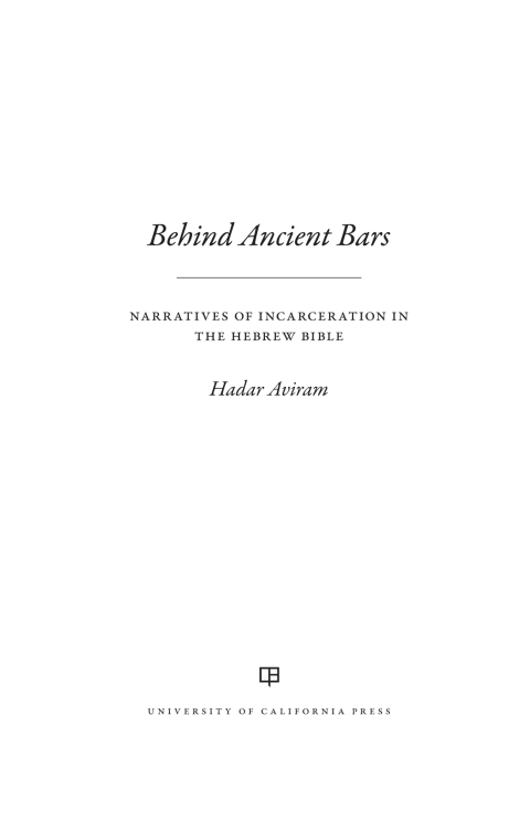 Cover image for book Behind Ancient Bars