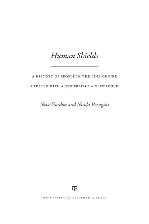 Cover image for book Human Shields