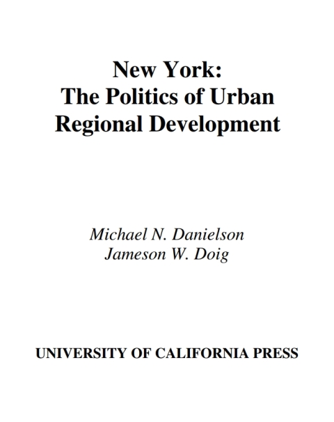 Cover image for book New York