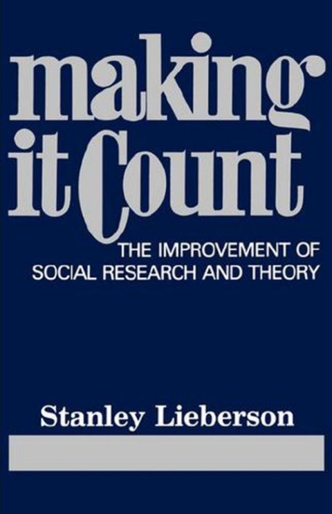 Cover image for book Making It Count
