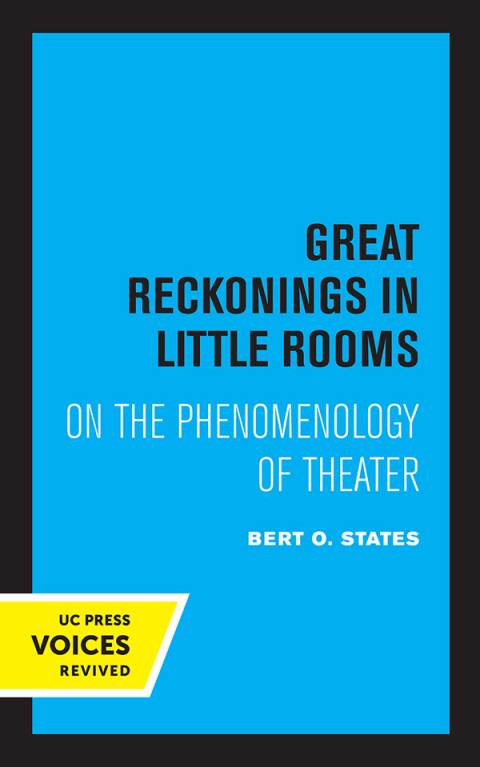Cover image for book Great Reckonings in Little Rooms