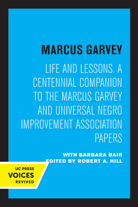 Cover image for book Marcus Garvey Life and Lessons