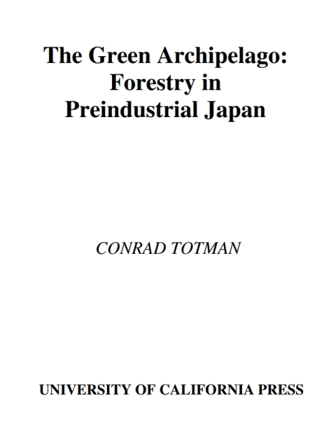 Cover image for book The Green Archipelago