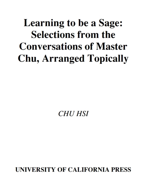 Cover image for book Learning to Be A Sage