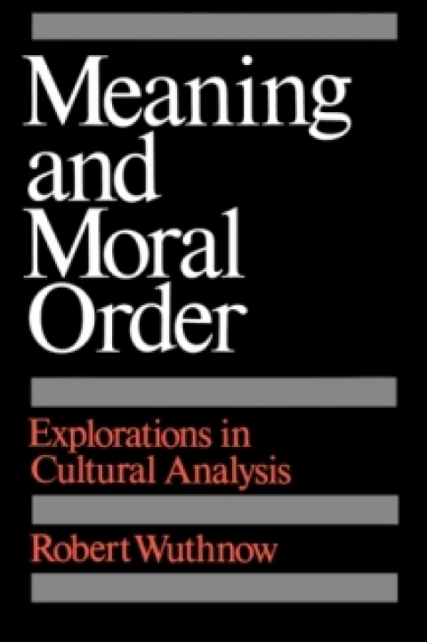 Cover image for book Meaning and Moral Order